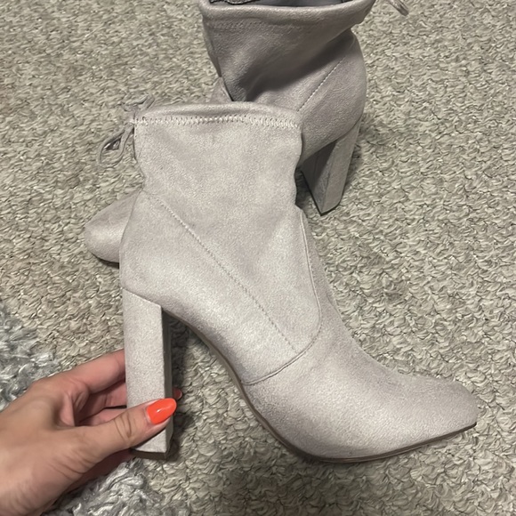 Grey Booties - Picture 2 of 2